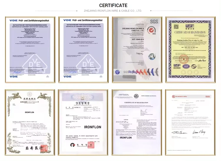 UL1180 3 core flexible wire certificate UL1180 3 core flexible wire certificate